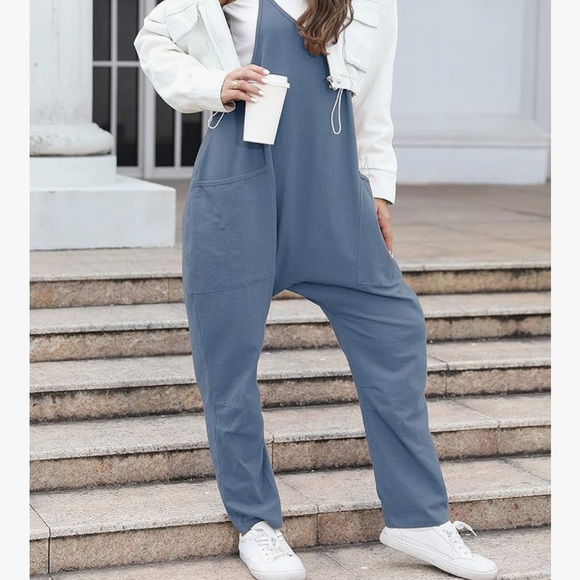 Oufeiya jumpsuit onesie peachy rust  color size small - Picture 10 of 10